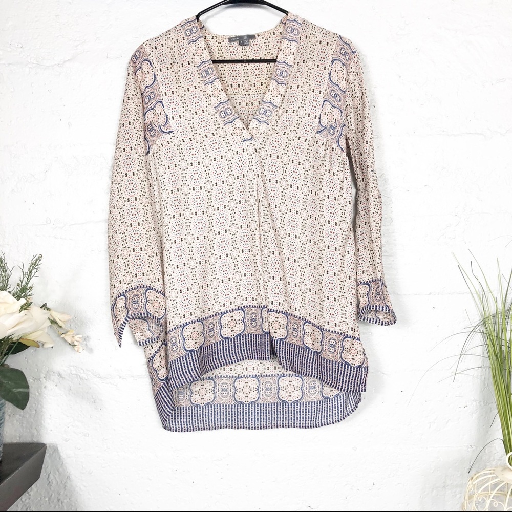 Vince Silk Blouse